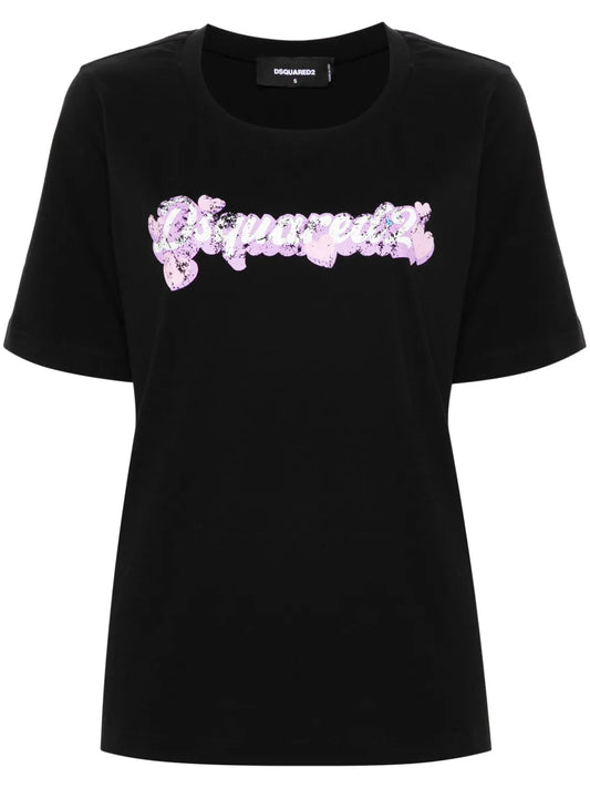 Logo-Print Cotton T-Shirt