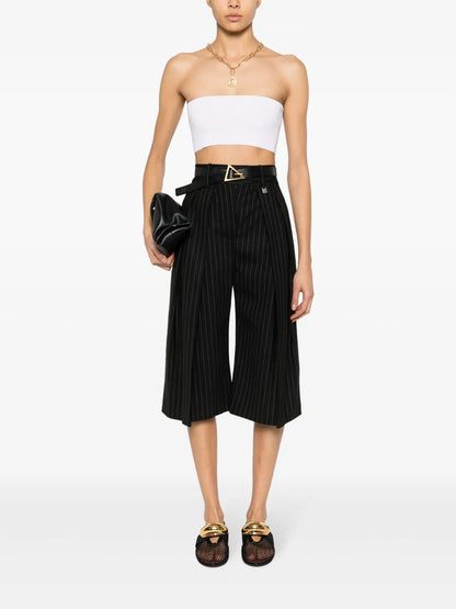 Ribbed Bandeau Top