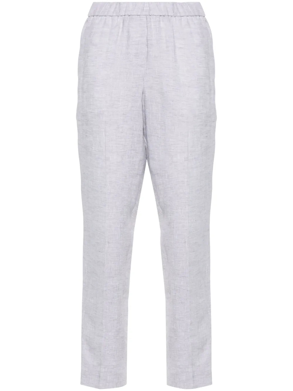 Cropped Linen Trousers