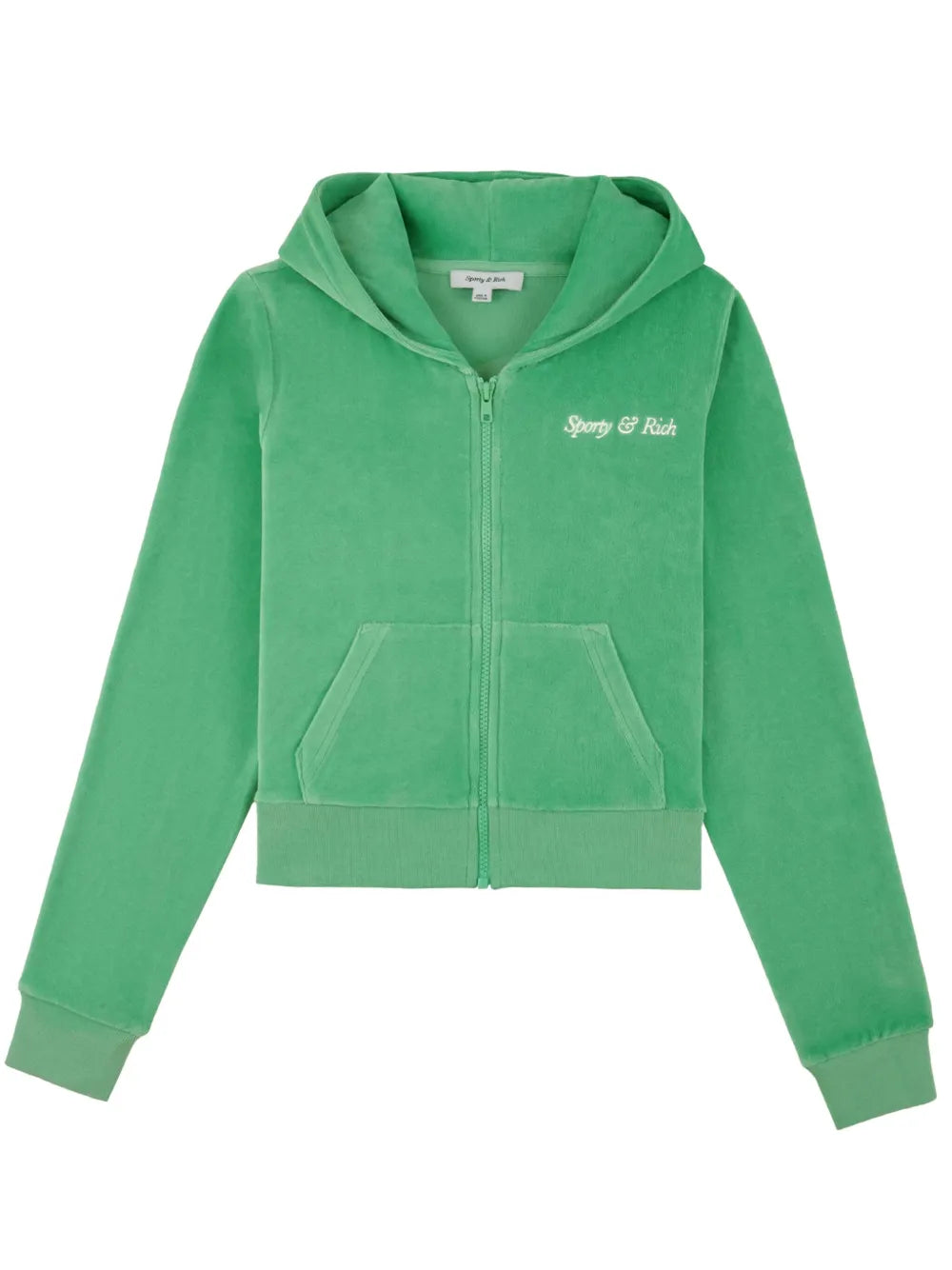 Italic Logo Cotton Hoodie
