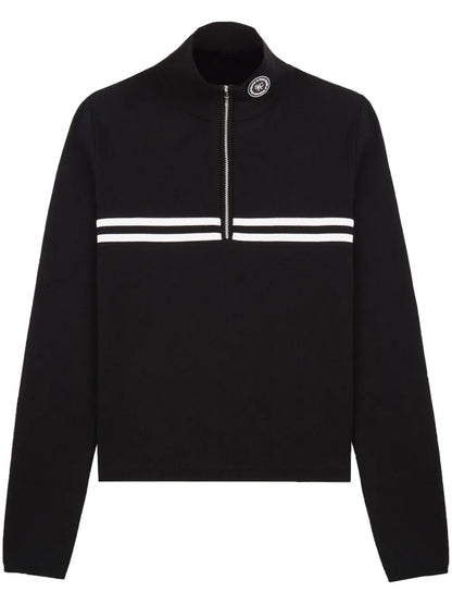 Minimal Quarter-Zip Sweatshirt
