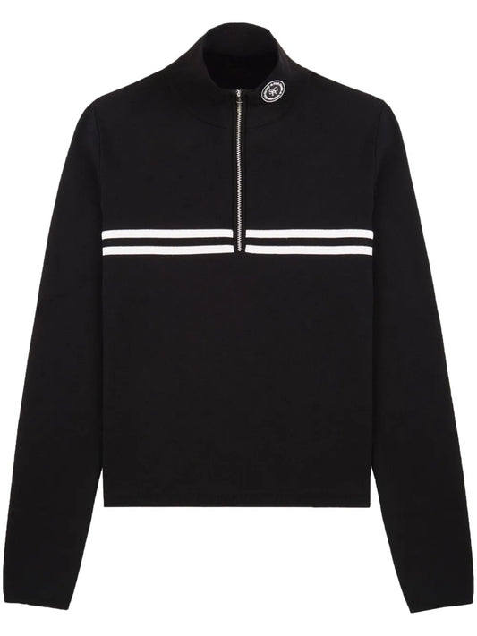 Minimal Quarter-Zip Sweatshirt