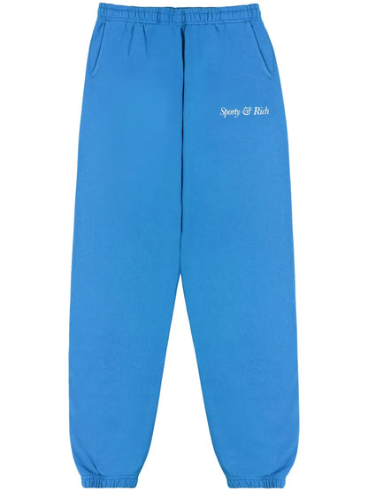 Logo-Print Cotton Track Pants