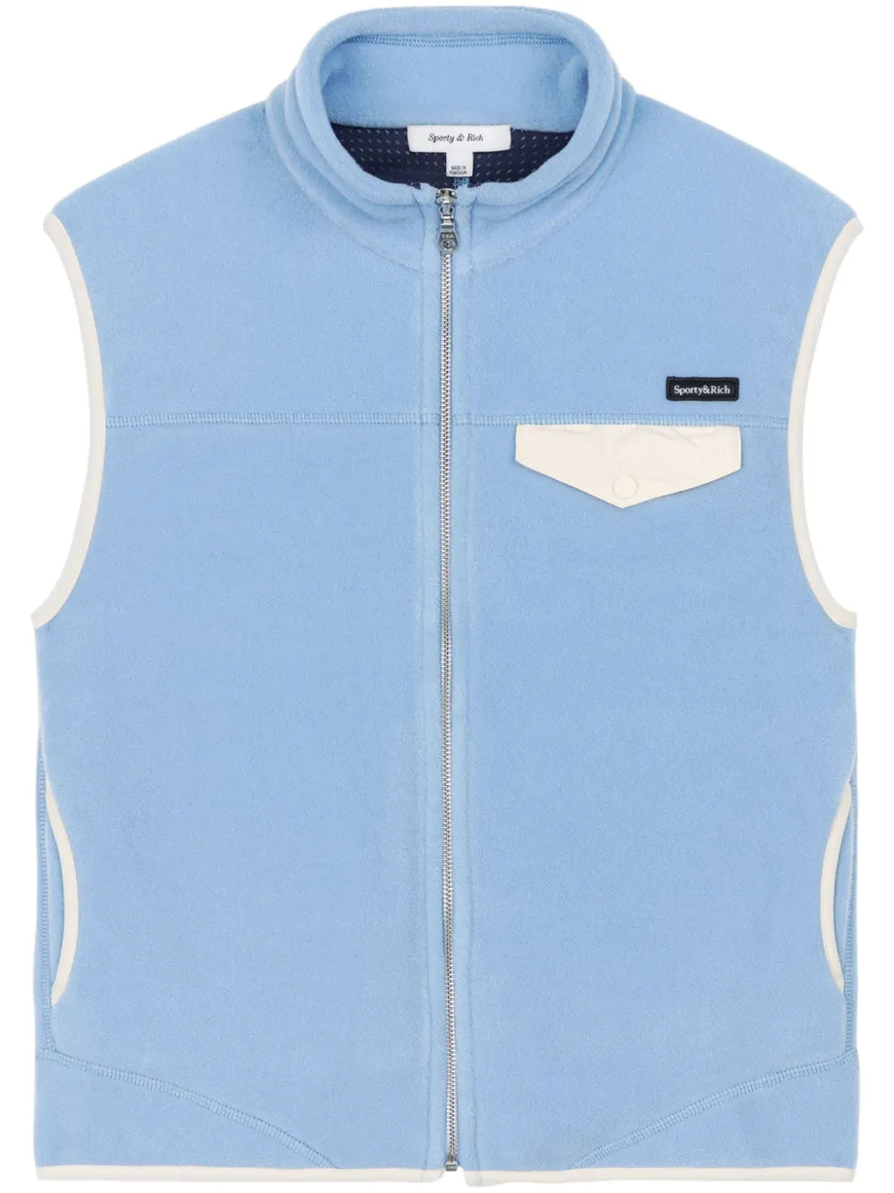 Zipped Polar Vest