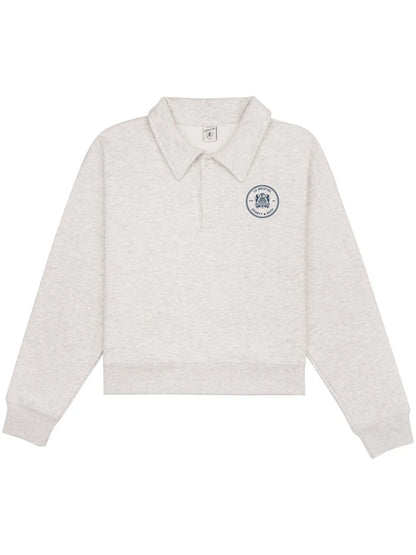 Bristol-Crest Long-Sleeve Polo Top