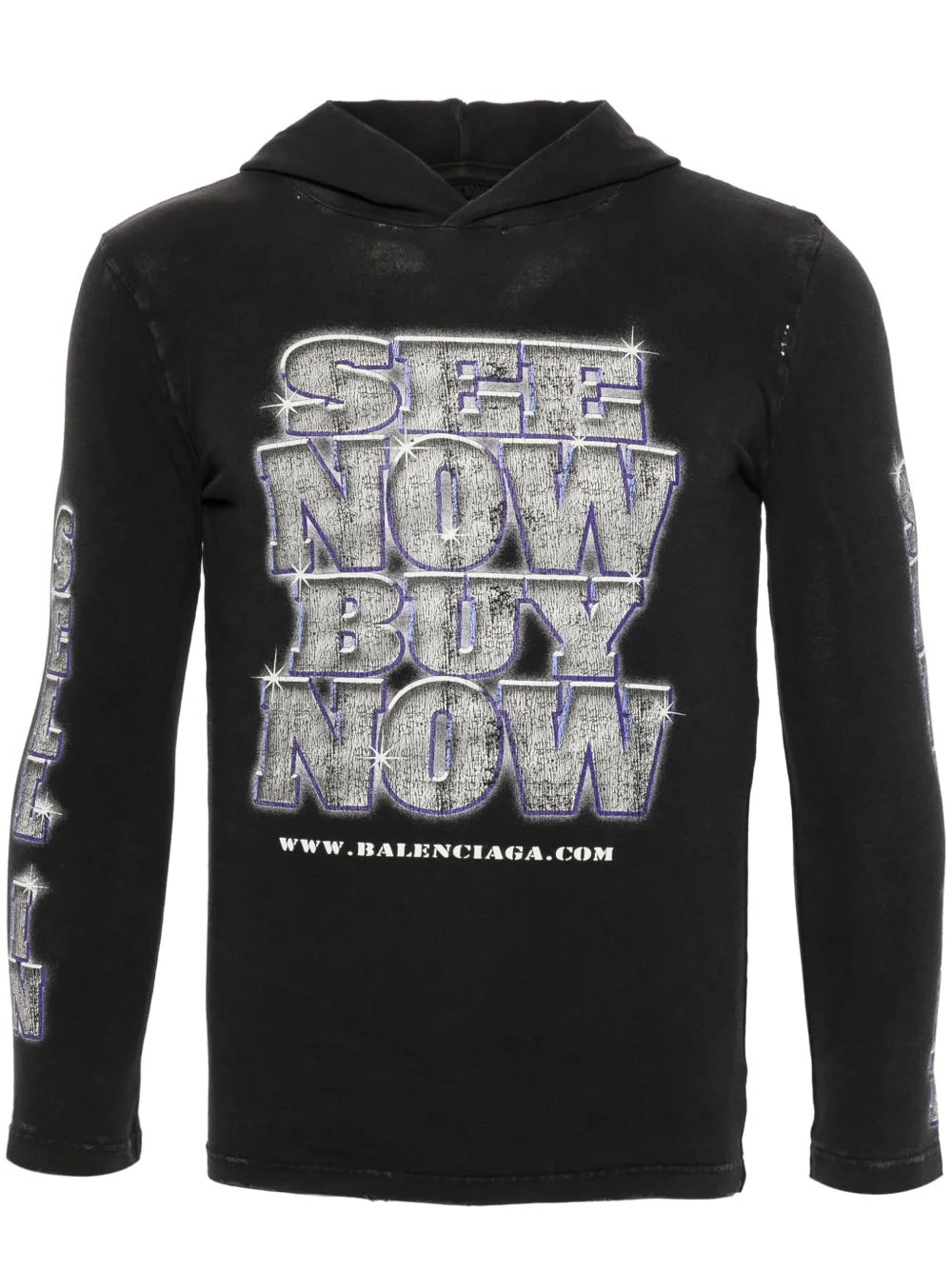 Snbn Hooded Long-Sleeve T-Shirt