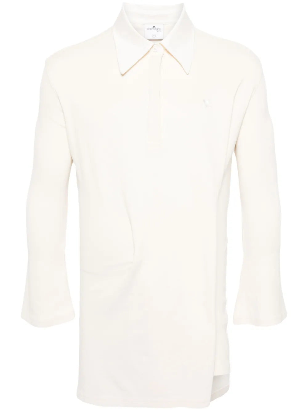 Twist-Detail Polo Dress