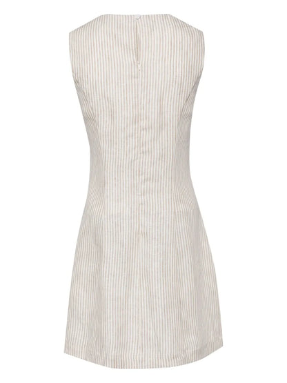 Citron Linen Dress