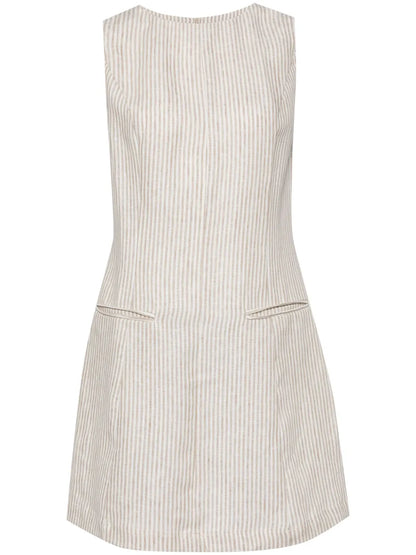 Citron Linen Dress