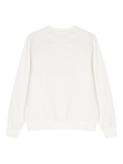 Crocodile-Patch Jersey Sweatshirt