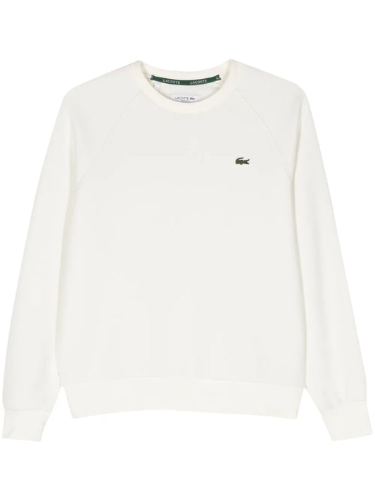 Crocodile-Patch Jersey Sweatshirt