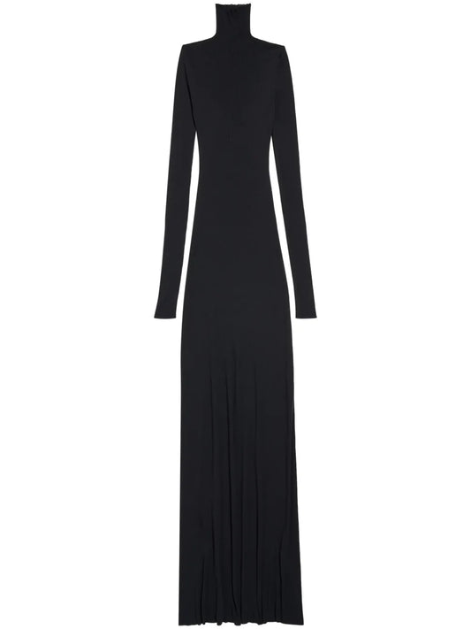 Cover Technical-Knit Maxi Dress