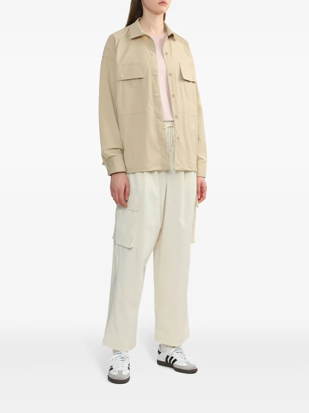 Logo-Appliqué Flap-Pocket Shirt