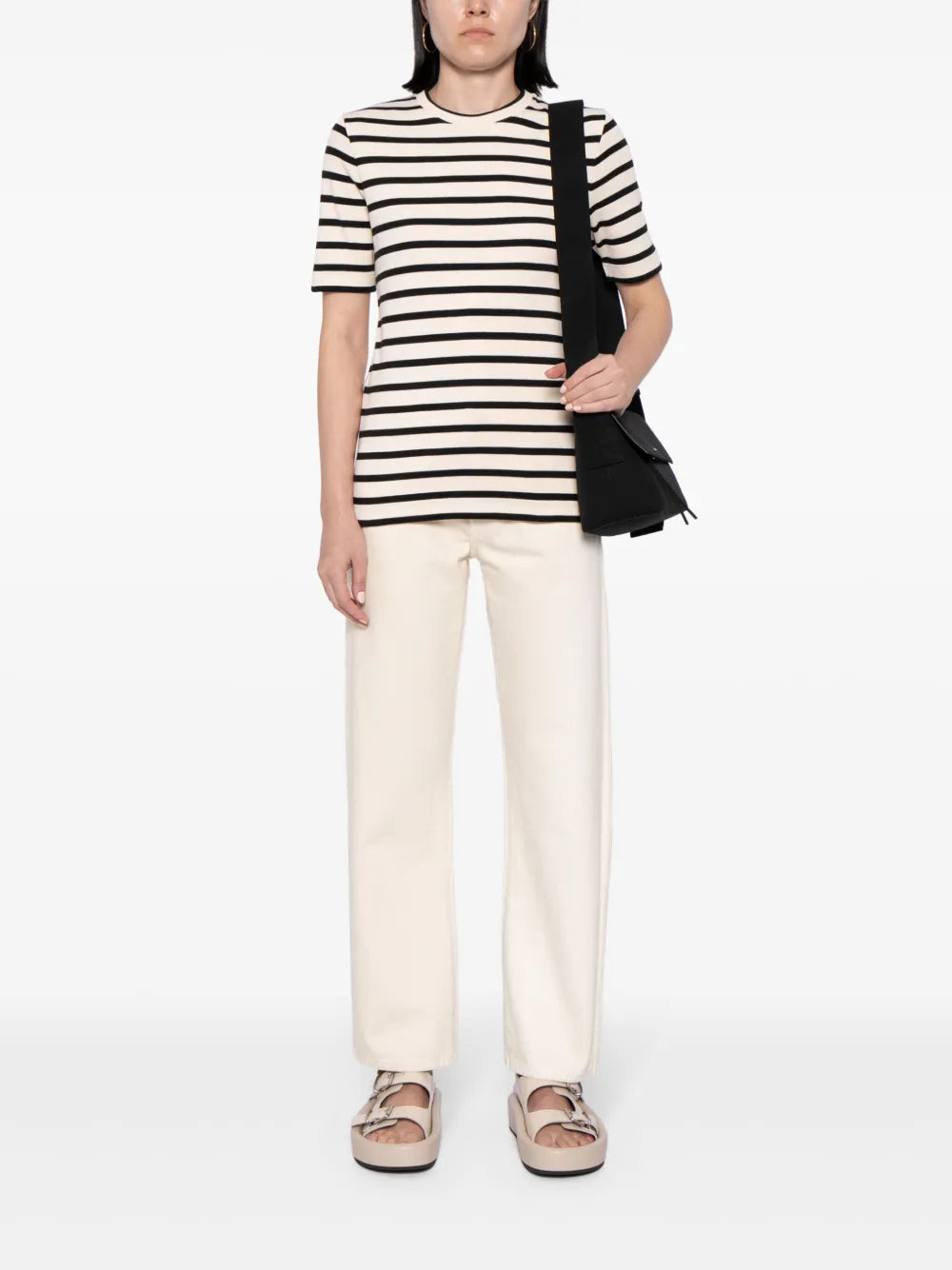 Striped Cotton T-Shirt