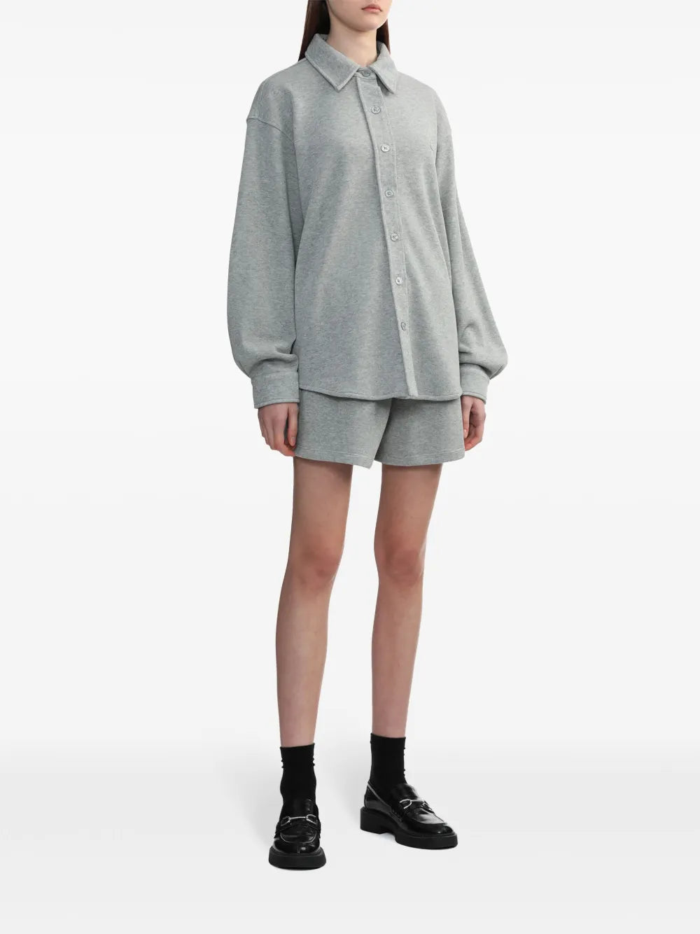 Logo-Embroidered Short Set