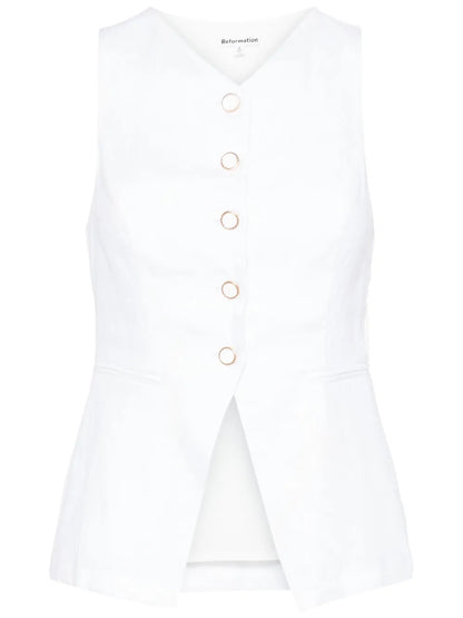 Aspen Linen Top