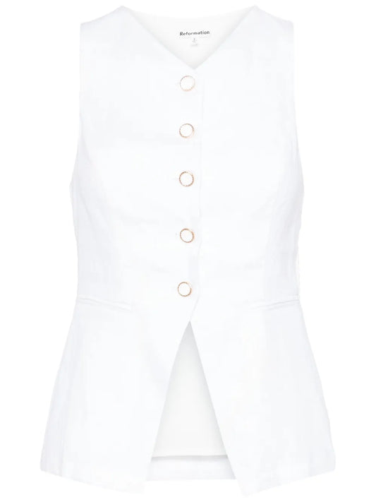 Aspen Linen Top