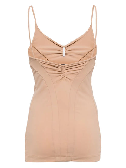 V-Neck Gathered Top