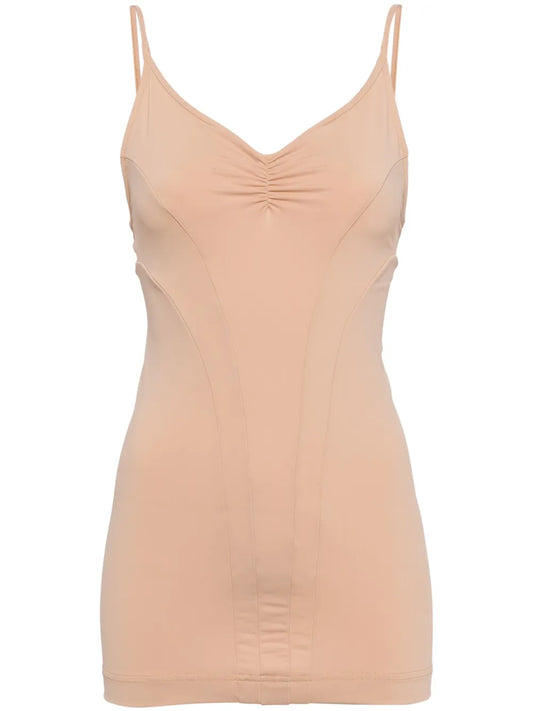 V-Neck Gathered Top