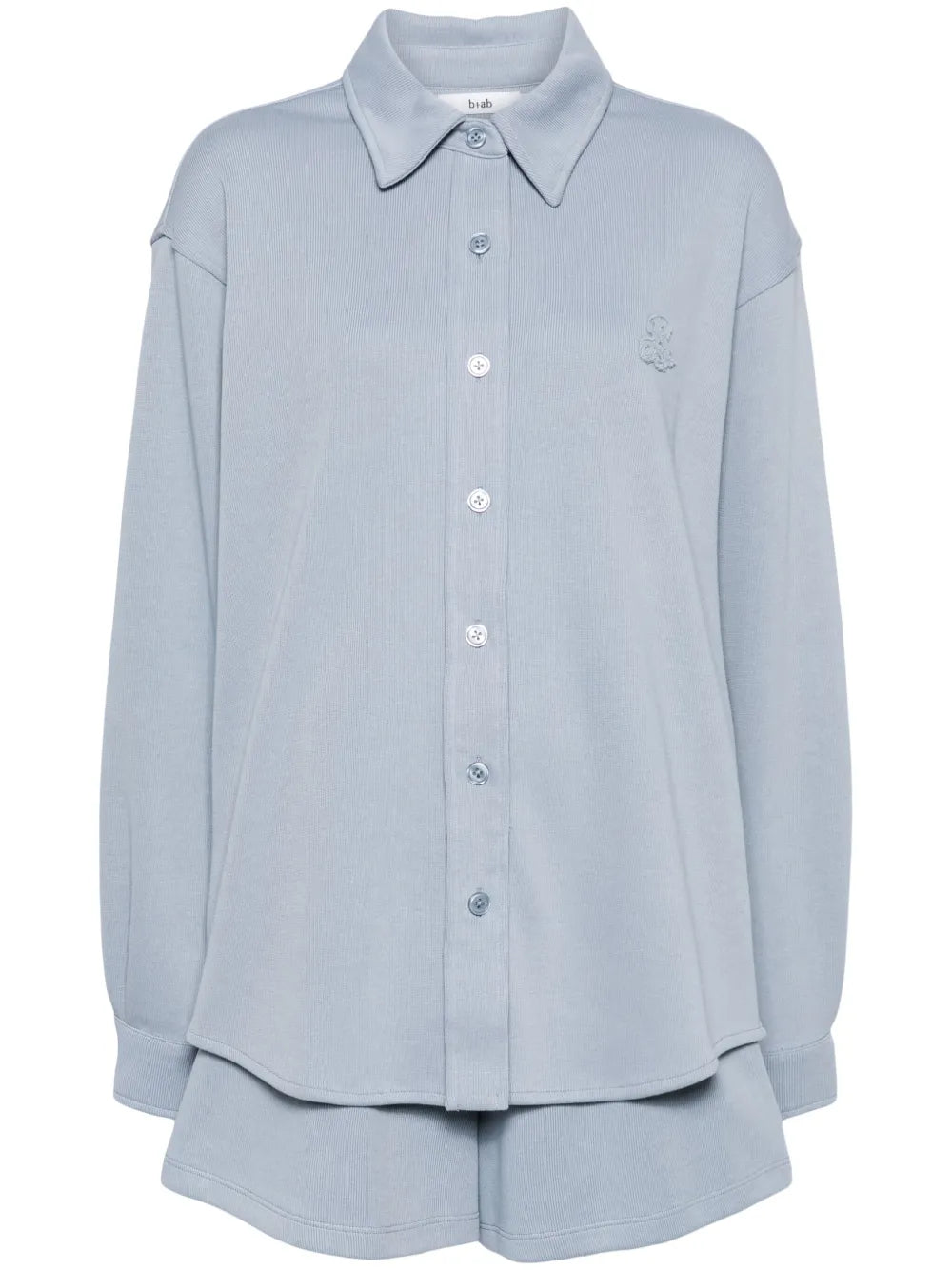 Logo-Embroidered Short Set