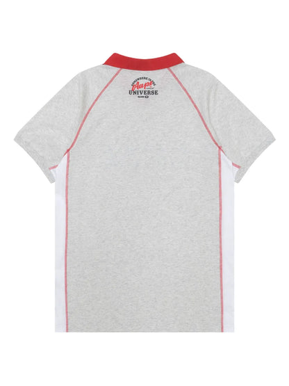 Logo-Print V-Neck T-Shirt