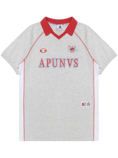 Logo-Print V-Neck T-Shirt