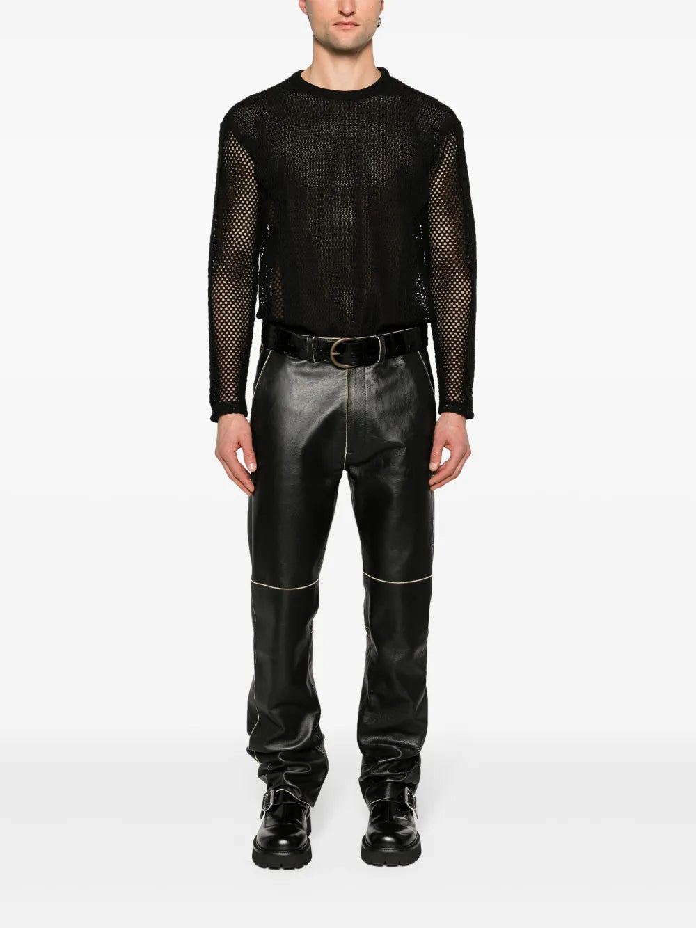 Dellen Open-Knit Jumper