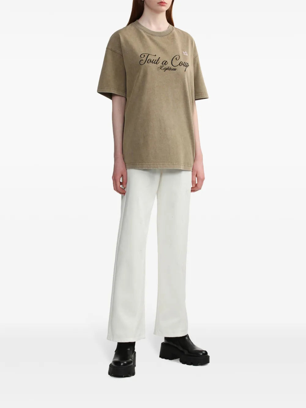 Logo-Embroidered Cotton T-Shirt