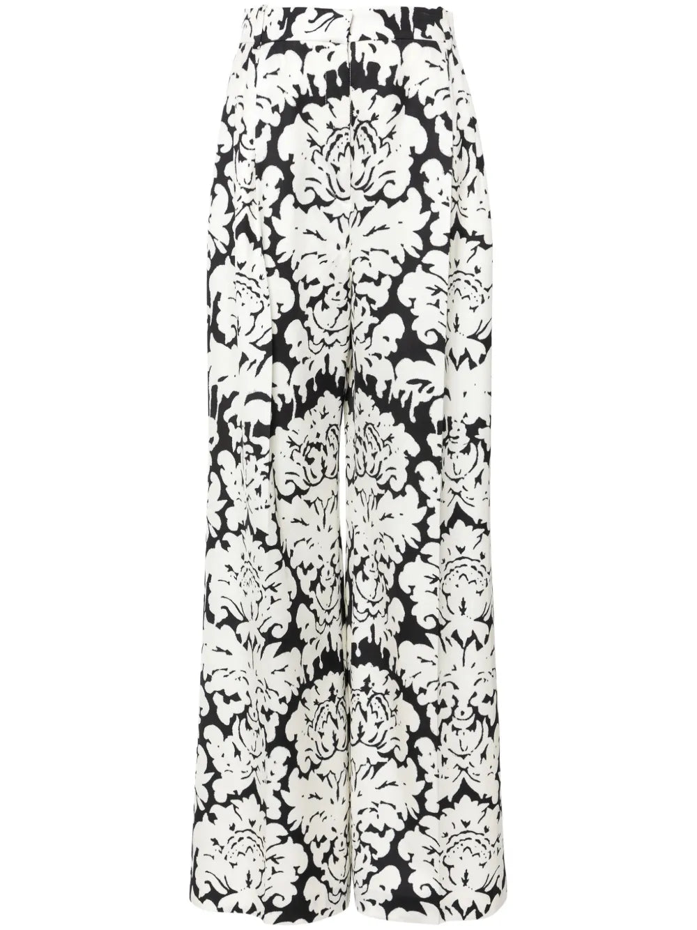 Damask-Print Trousers