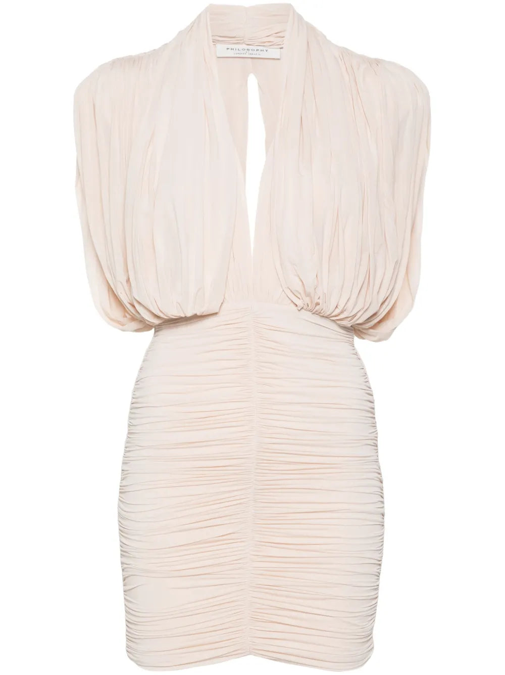 Draped Mini Dress