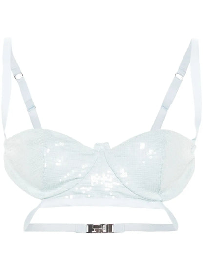 Sequined Bra Top