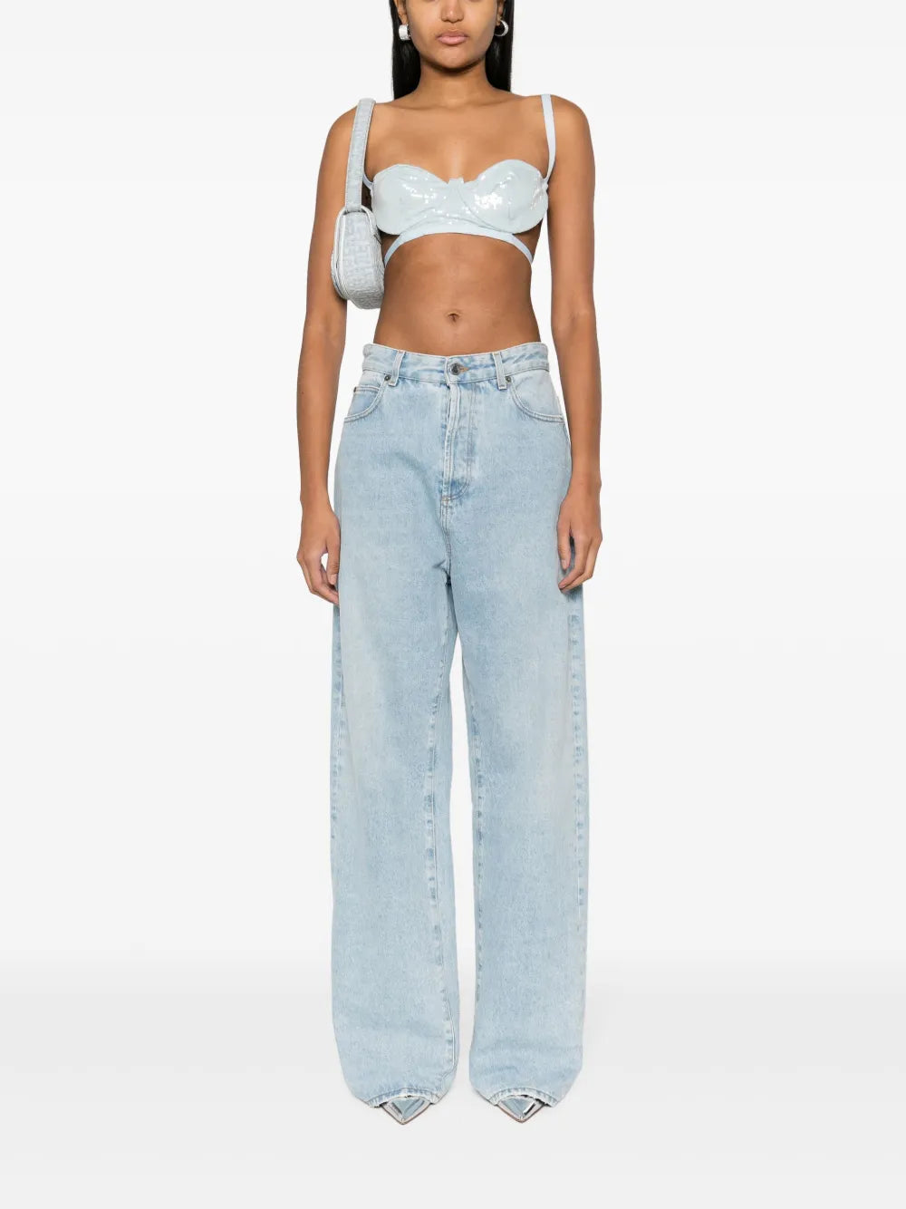 Sequined Bra Top