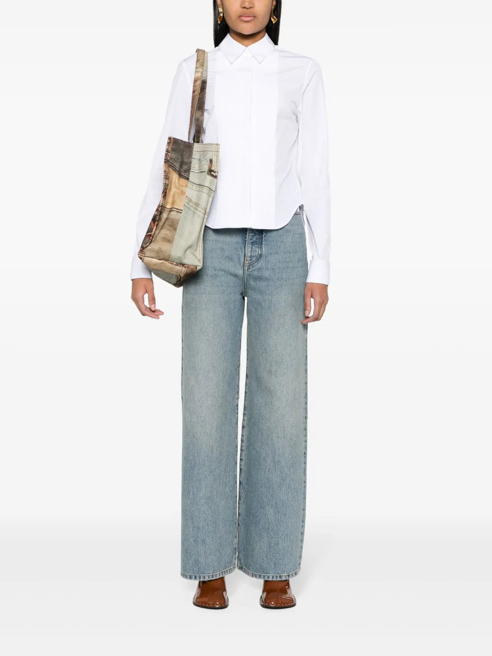 High-Rise Wide-Leg Jeans