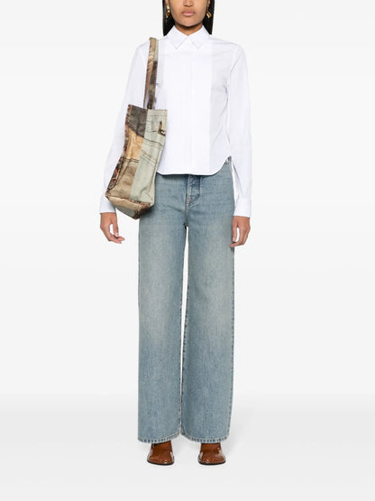 High-Rise Wide-Leg Jeans