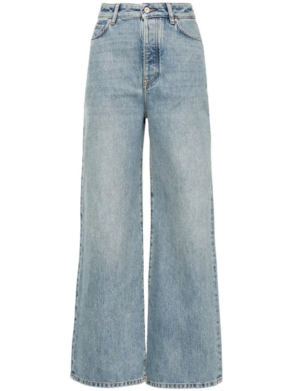 High-Rise Wide-Leg Jeans