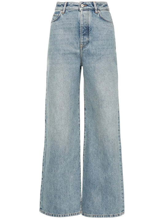 High-Rise Wide-Leg Jeans