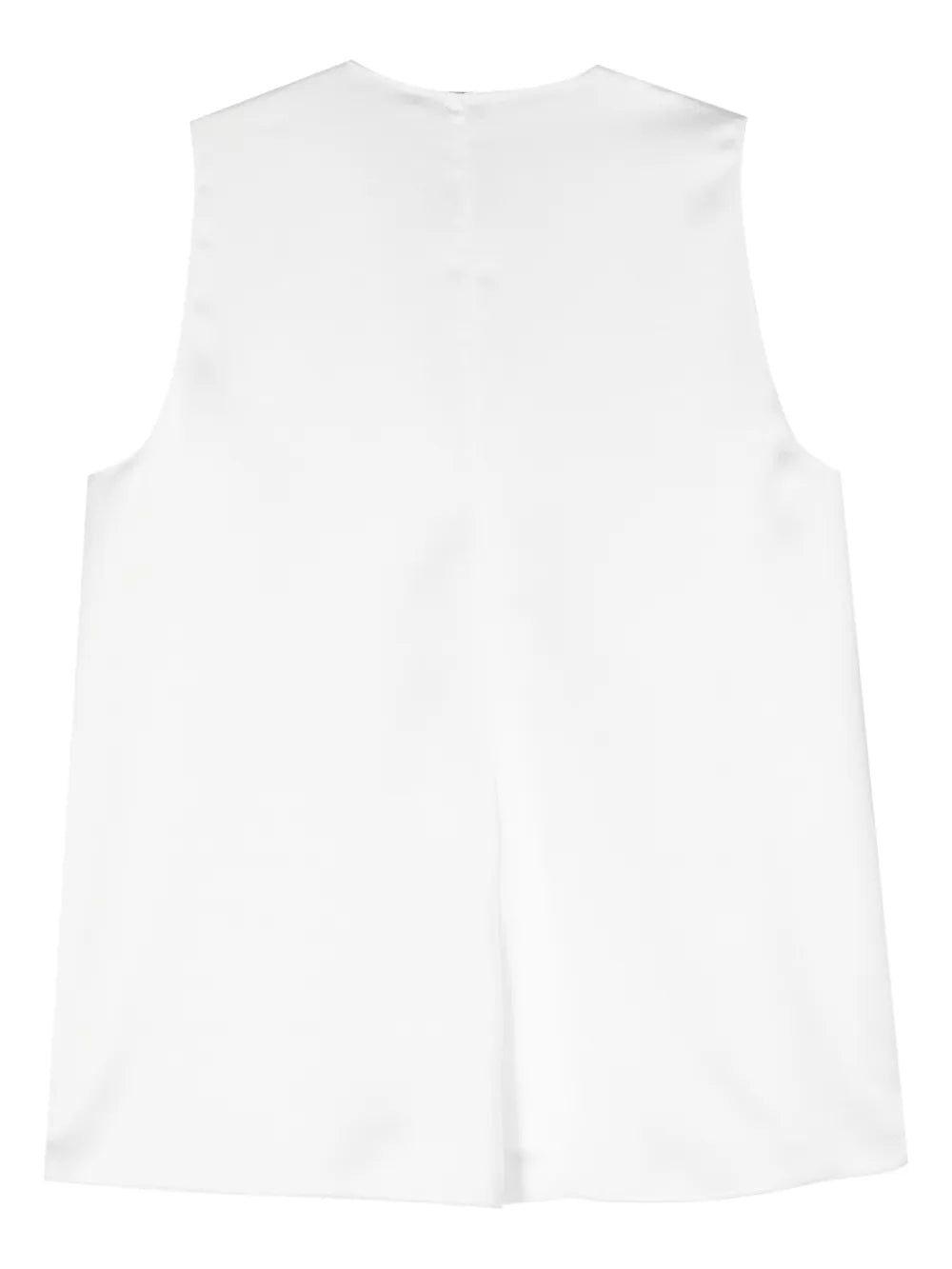 Tropeche Sleeveless Satin Blouse