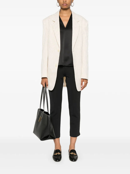 Tropeche Sleeveless Satin Blouse