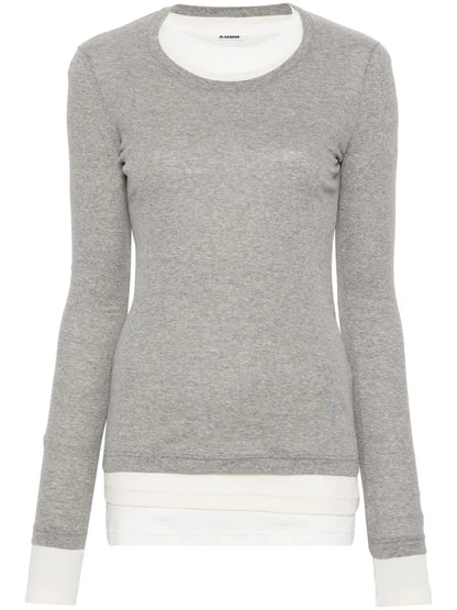 Cotton Ribbed T-Shirt (Set Of Three)