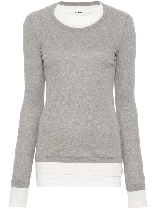 Cotton Ribbed T-Shirt (Set Of Three)