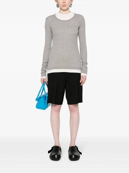 Cotton Ribbed T-Shirt (Set Of Three)