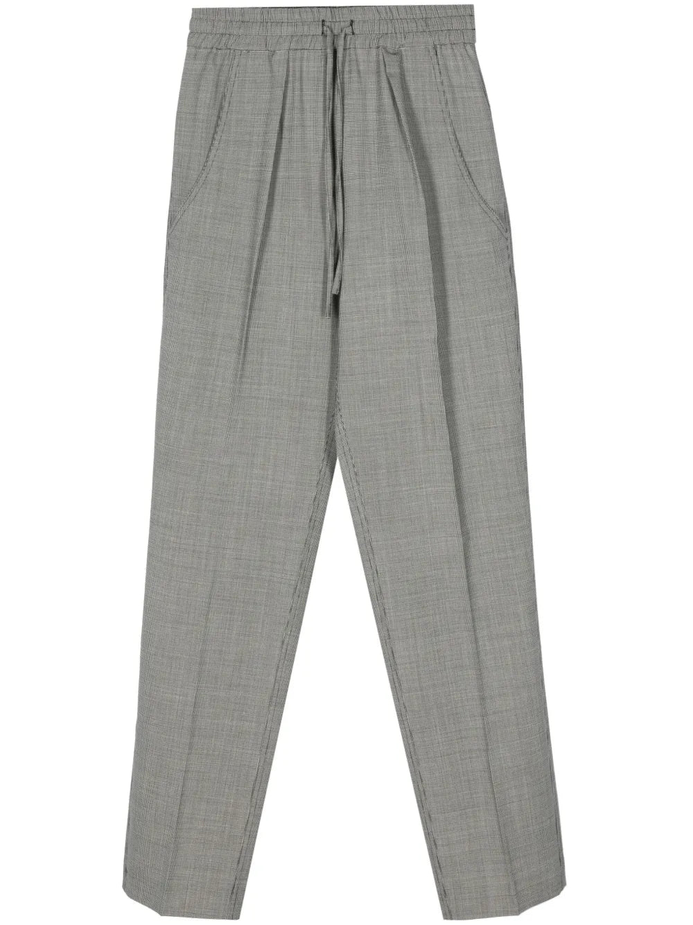 Liska Houndstooth Tapered Trousers