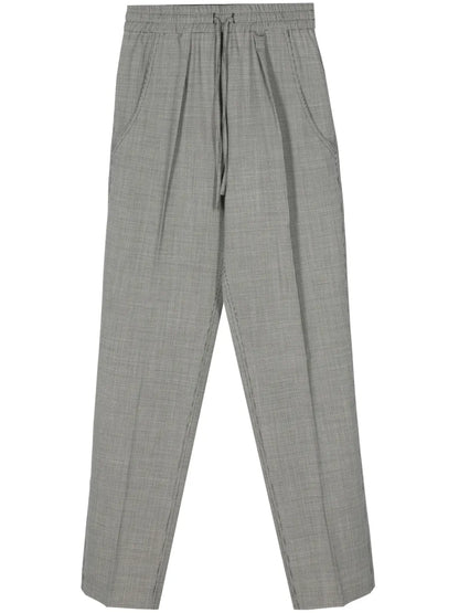 Liska Houndstooth Tapered Trousers