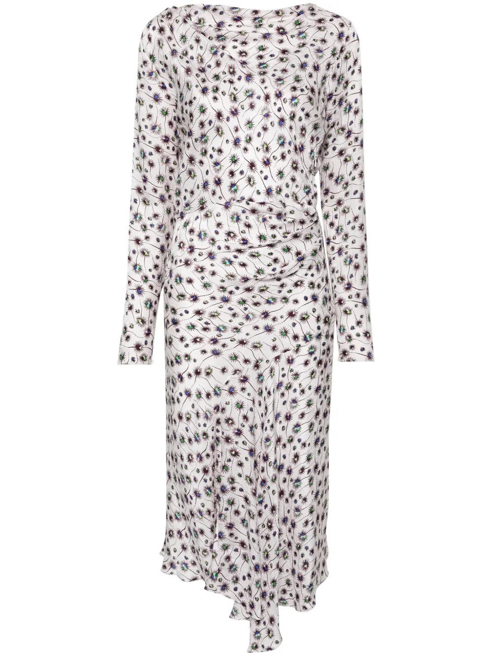 Ulani Asymmetric Midi Dress