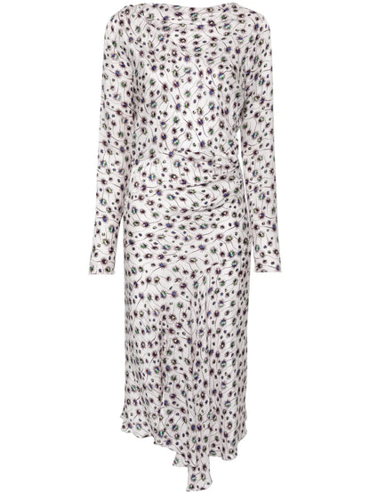 Ulani Asymmetric Midi Dress