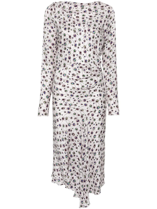 Ulani Asymmetric Midi Dress