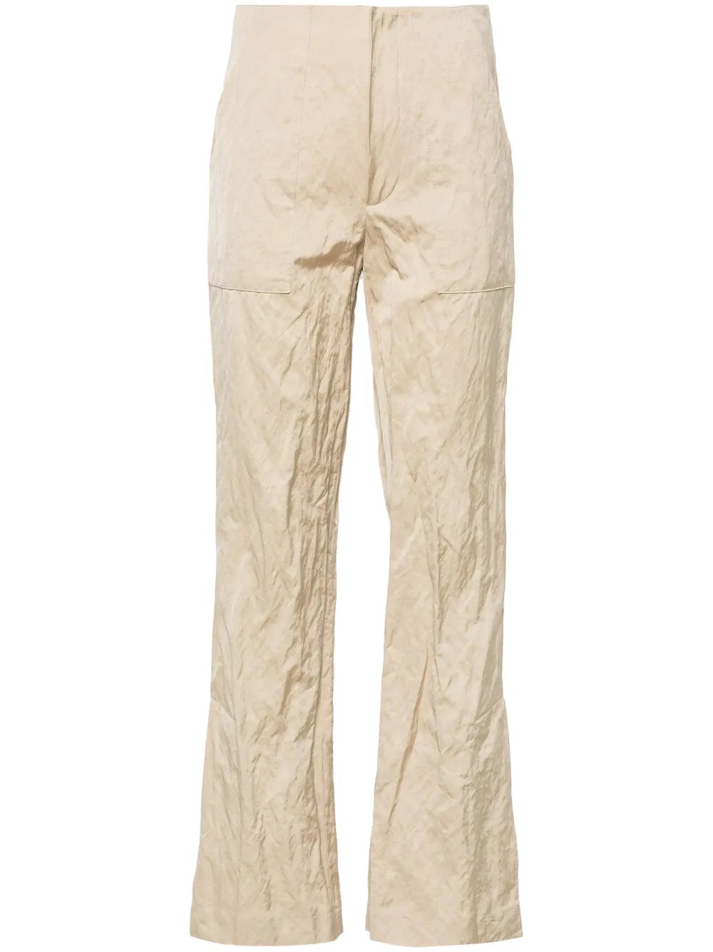 Creased Tapered Trousers