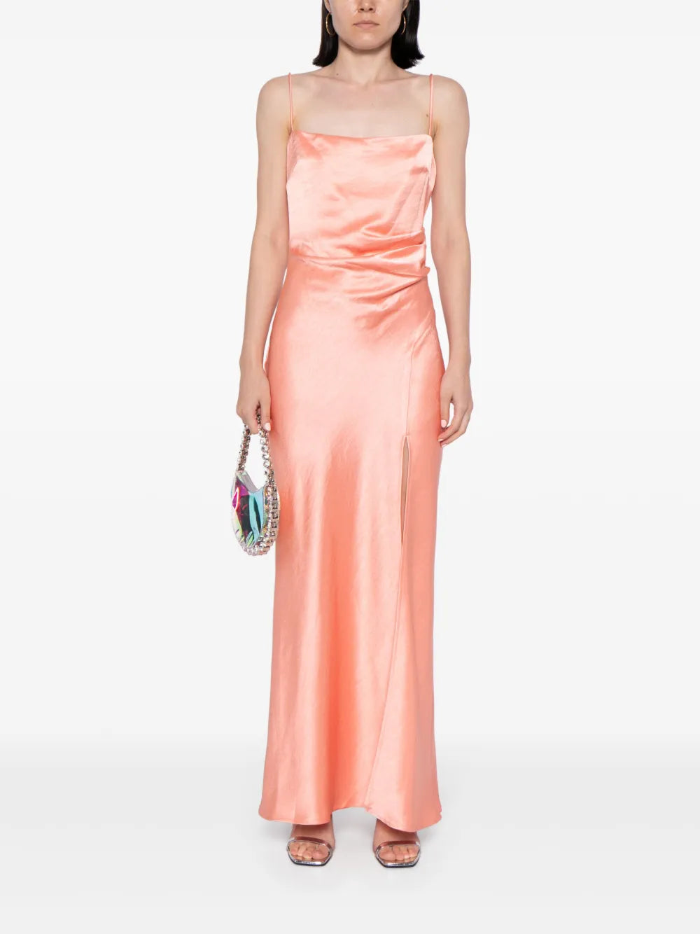 Nadia Satin Maxi Dress