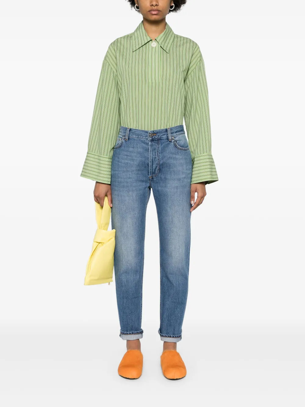Organic Cotton Straight-Leg Jeans