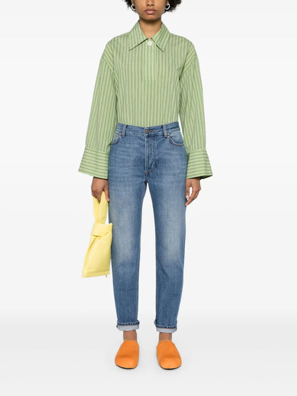 Organic Cotton Straight-Leg Jeans